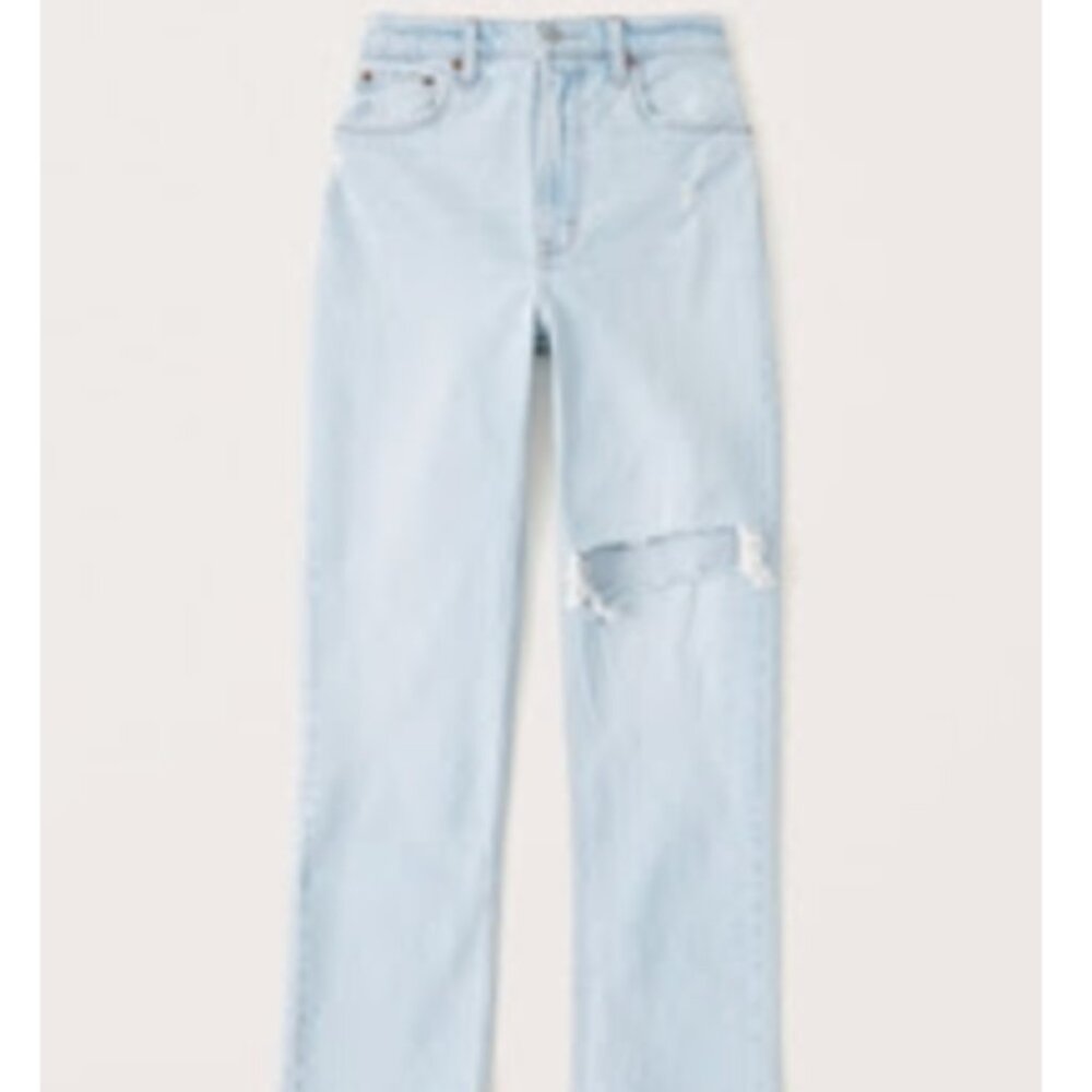 90s Ultra High Rise Straight Jeans